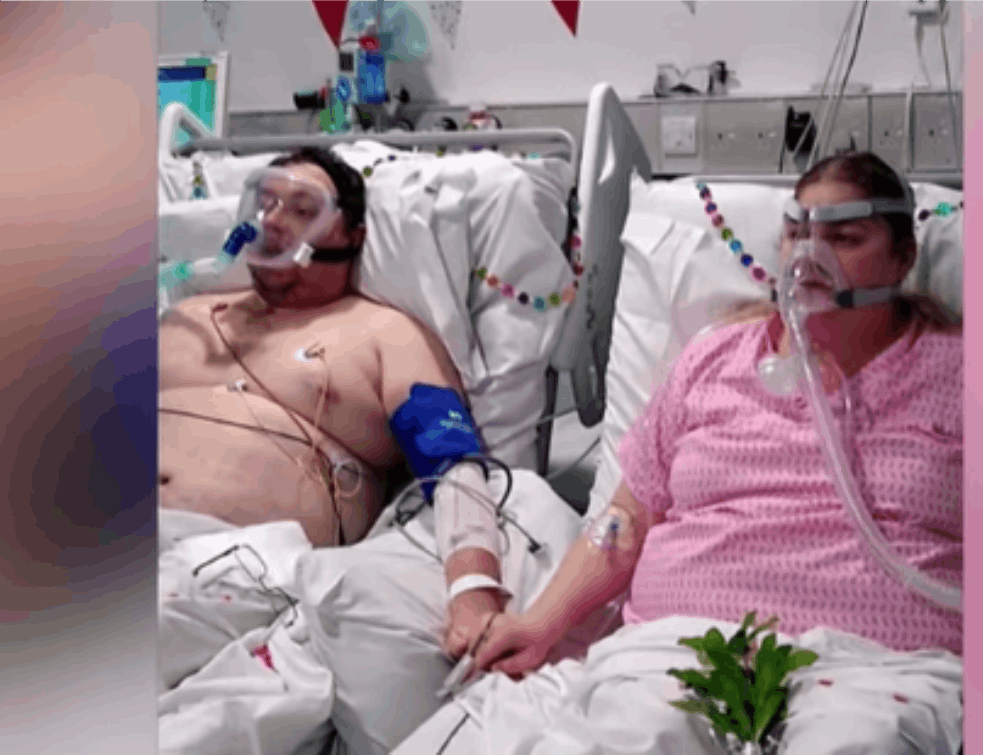 SVADBA U KOVID BOLNICI: Mladoženja rekao 'DA' pa stavljen na RESPIRATOR! (VIDEO) 